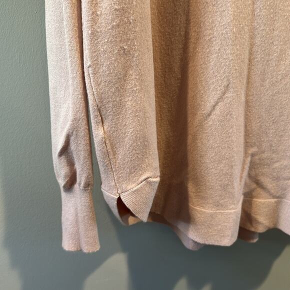 Pink Clover XL Valencia Pink Curved Hem Sweater - Picture 6 of 8